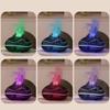 2024 New Simulated Flame Humidifier Colorful Night Light Ultrasonic Atomization Can Add Essential Oil Small Aromatherapy Machine