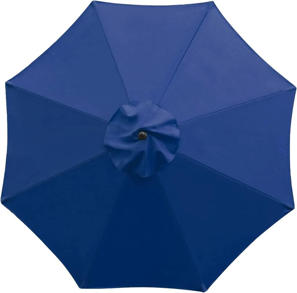 6 Ribs/8 Ribs Parasol Parasol Replacement Cloth Outdoor Patio Garden Banana Umbrella Cover Waterproof Sunshade Canopy