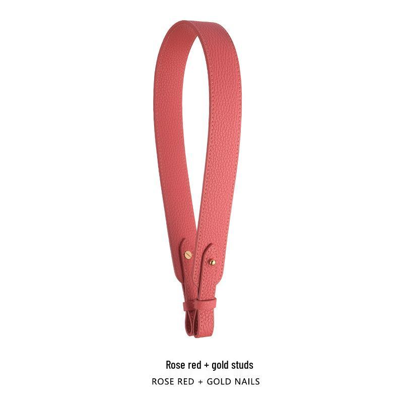 Pasek do torby A-30 ze skóry naturalnej z krowiej skóry: Akcesorium Pasek na Ramię do Koszyka na Zakupy i Torebek Podpachowych