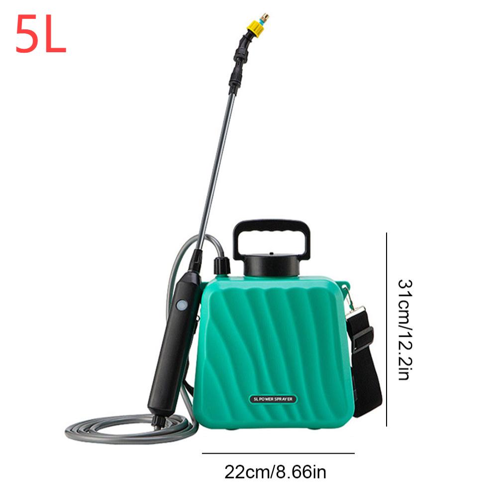Portable Electric Sprayer Shoulder Style Spraying Machine Garden Sprayer Rechargeable Handheld Pesticide Sprayer for Farms Lawn