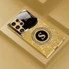 Fashion Atmosphere Simplicity High-end Electroplating Glass PhoneCase for Samsung Galaxy S26 S25 S24 S23 S22 S21 FE,Ultra,Plus
