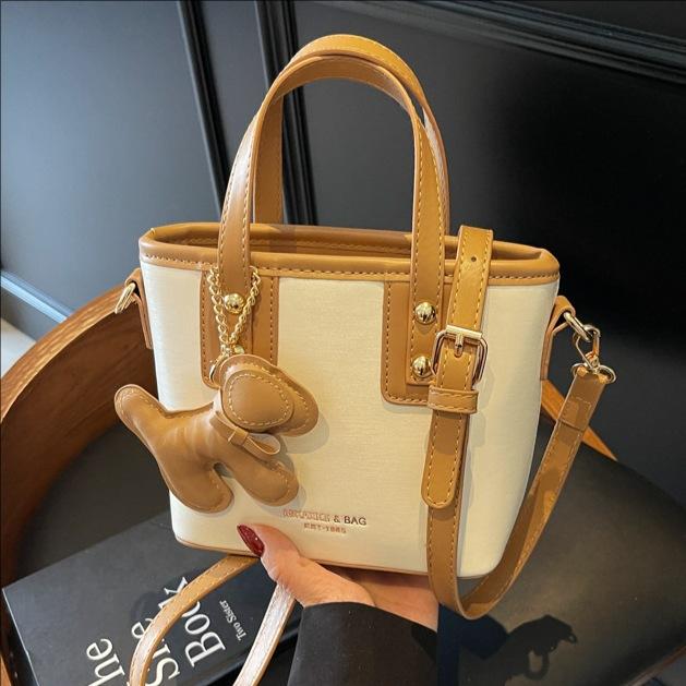 Handbag Women's New Commuter Bucket Bag Casual Shoulder Messenger Bag