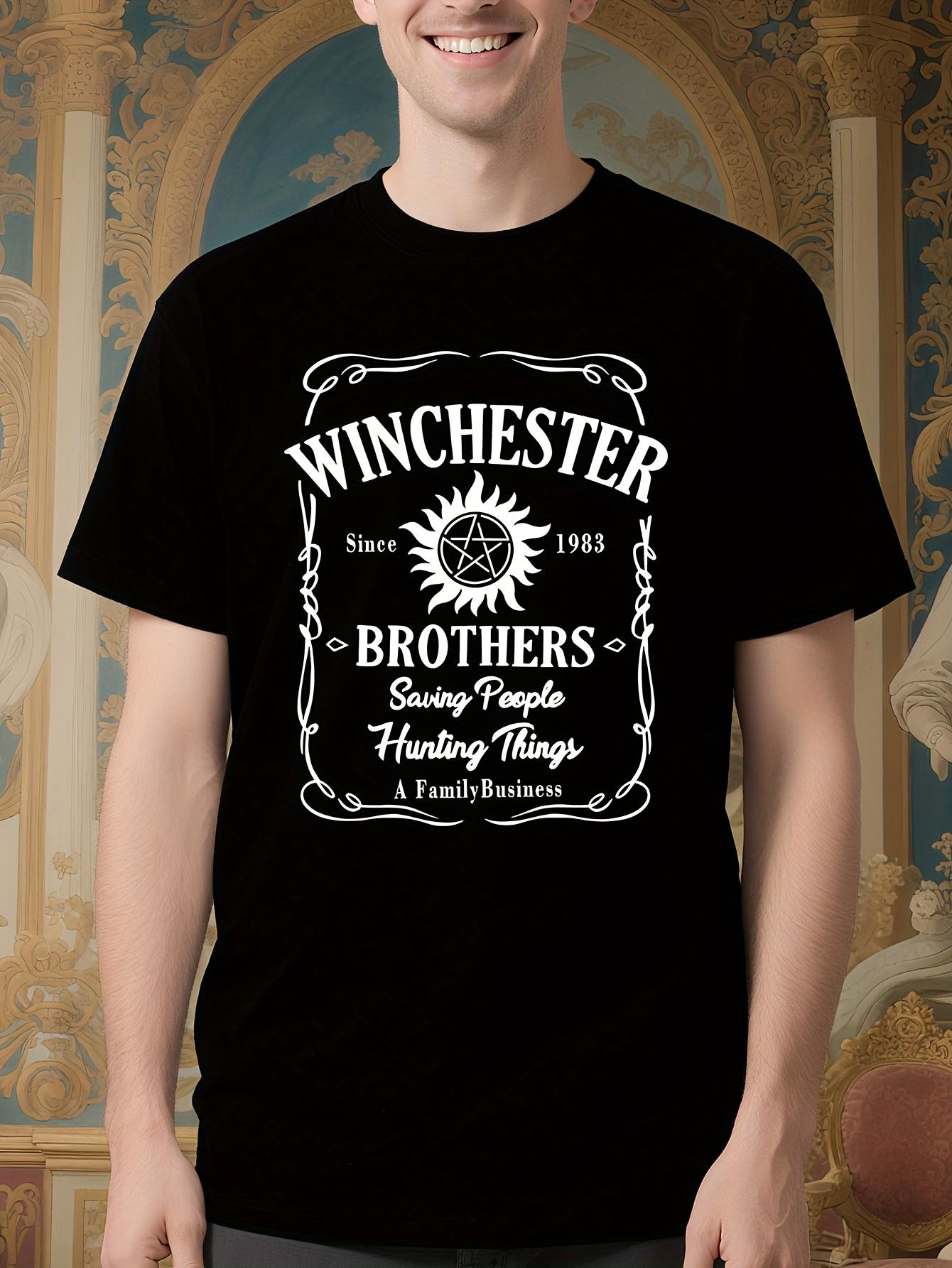 Graphic Letter Print T-shirt XL