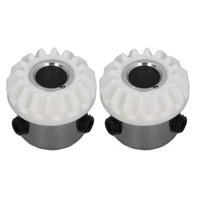 2 יחידות גלגל שיניים אנכי לפיר העליון 155819 חלופי למכונת תפירה ביתית רב-תכליתית