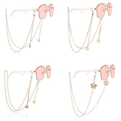 Eyeglass Neck Chain Sunglasses Pearl Eyeglass Chain Mask Strap Glasses Chains Antiskid Losing Chain
