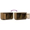 Vidaxl TV Cabinet, Honey Brown, 74X35X44 Cm, Solid Pine Wood