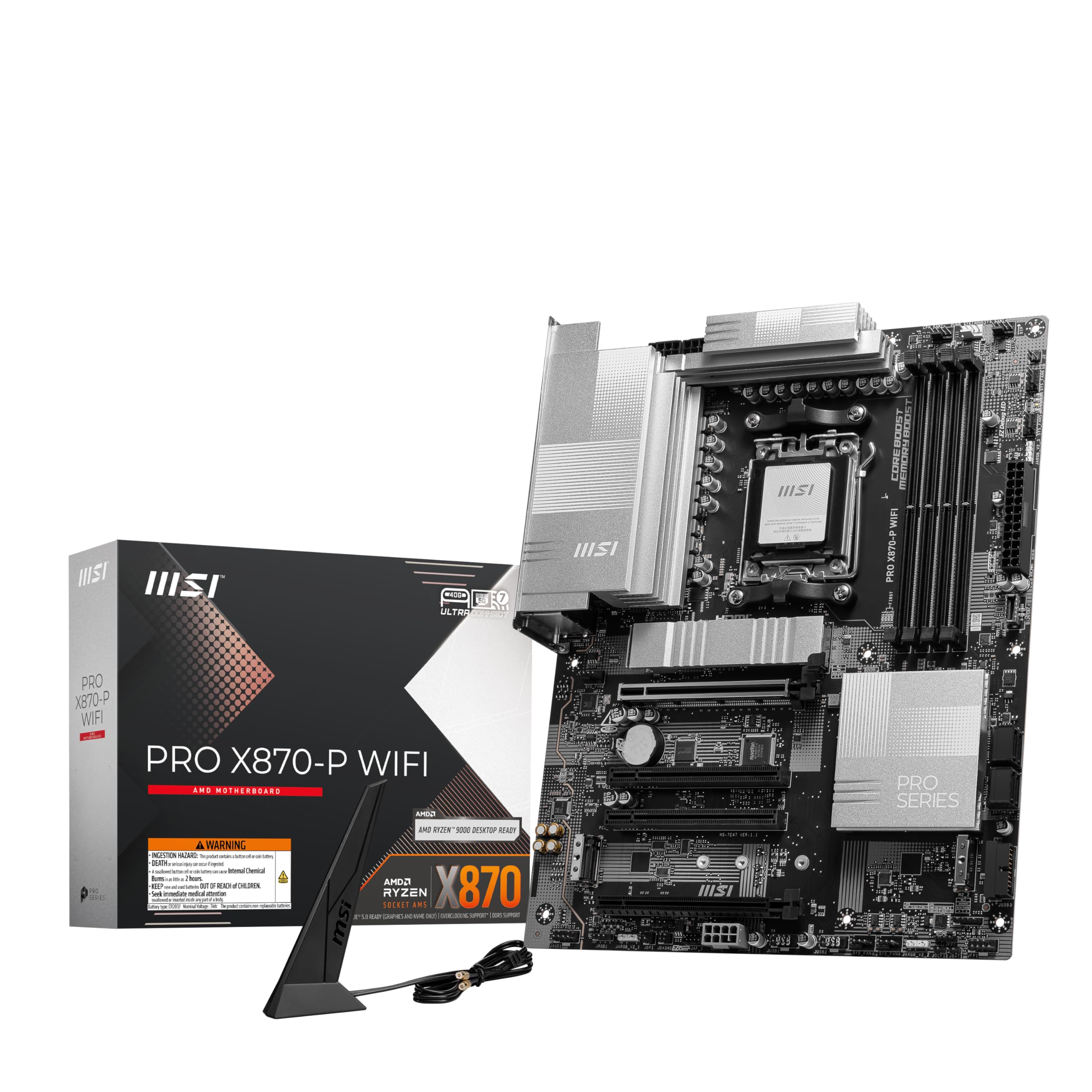 

MSI PRO X870-P WIFI X870 Chipset ATX Motherboard M