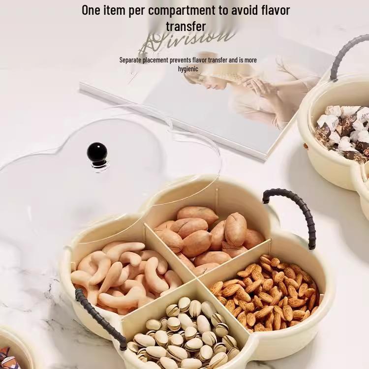 Elegantní talíř na ovoce a svačinu pro konferenční stolek v obývacím pokoji