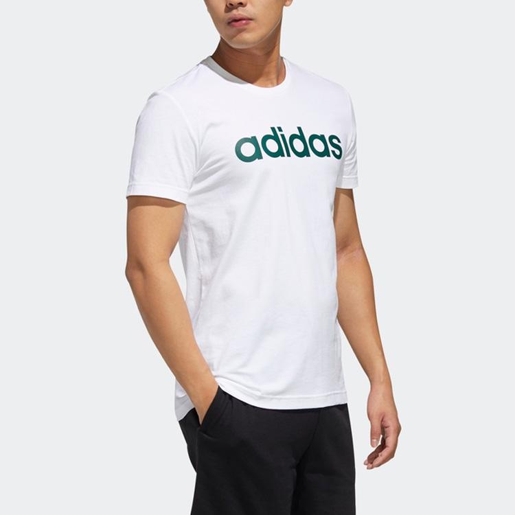 Adidas Neo Round Neck Short Sleeve T-Shirt Men Tops White FP7389