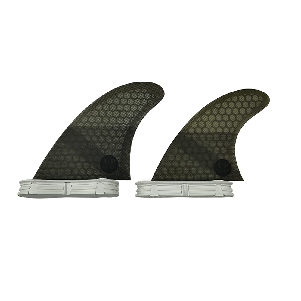 UP SURF Surfboard Fins Double Tabs2 Fin M Size Set