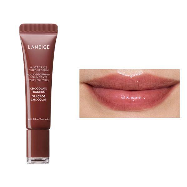 LANEIGE Glaze Craze Tinted Lip Serum 0.42oz(12g) 8 Tpyes Complete Collection