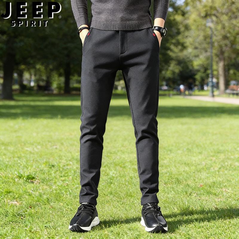 

JEEP SPIRIT Men s Wool-Blend Straight-Leg Pants 33