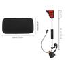 Fishing Swinger Set LED Bite Indicator Illuminated Swinger with Storage Case Fishing Tackle