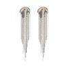 S925 Sterling Silver Sleek Tassel Earrings - Elegant, High-End, Versatile Design for Women