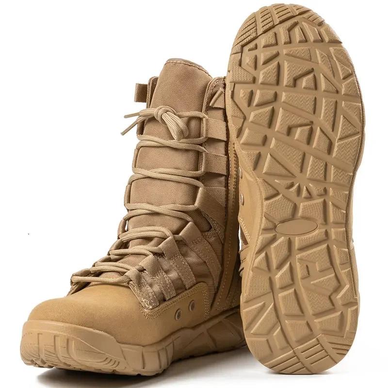 Men's shoes Sneakers Boots Men Outdoor Hiking Desert sport Boots Lightweight Breathable Male Ankle Boots Jungle Shoes for hombre
