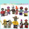 Children's Building Toy Plant Vs. Zombie Boy Mini Granule Toy