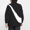 Large Logo Sherpa Reversible Fleece Lined Velvet Feel Coat US Version Women's Black CI8937-010