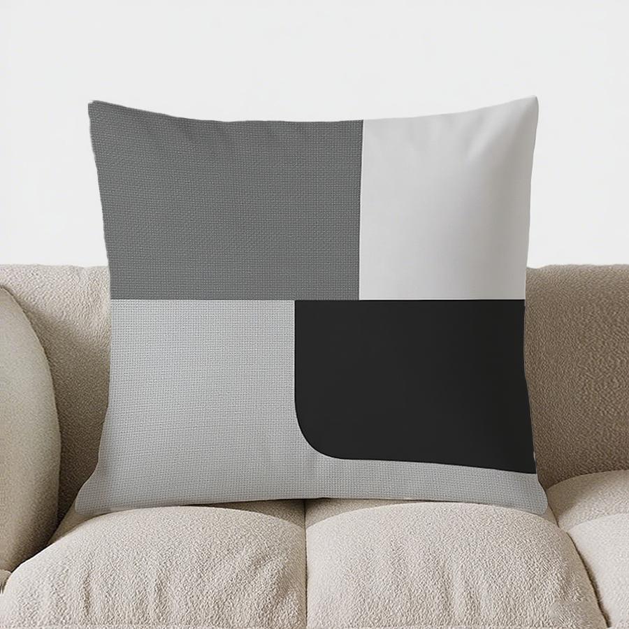 Home Decor Modern Geometric Pattern Decorative Throw Pillow Pattern Cushion Cover Suitable For Sofa Bedroom Car Pillow Cover