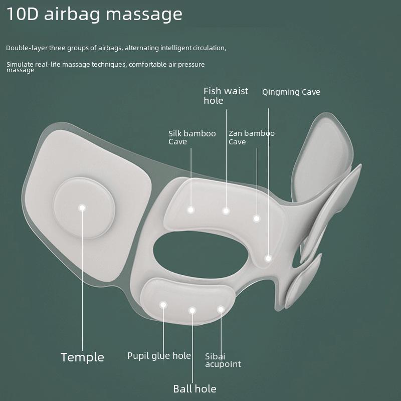 Foldable Eye Massager with Music & Heating - Children's Eye Protection Gift