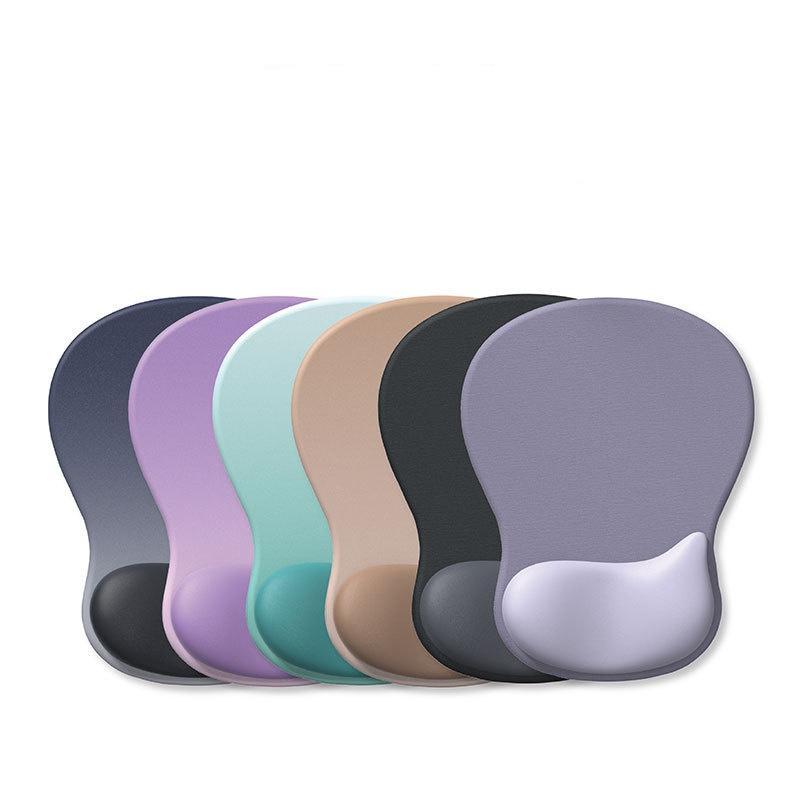 Gradyan Ergonomi Mouse Pad Rahat Bilek Desteği Kaymaz Fare Matı Yumuşak Mousepad Bilek Desteği Bilgisayar Silikon Mouse Pad