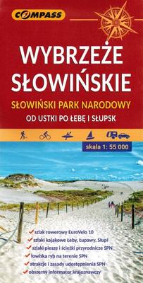 Wybrzeże Słowińskie 1:55 000. Słowiński Park Narodowy. Mapa Turystyczna. Compass