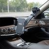 AC Vent Phone Holder, Folds Flat & Doesn't Block Air. 12x11cm, 360° Rotation, Strong Grip, Universal