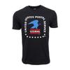 Unisex Erwachsene Freizeit Grafik POSTDIENST GRAFIK T-SHIRT T-Shirt