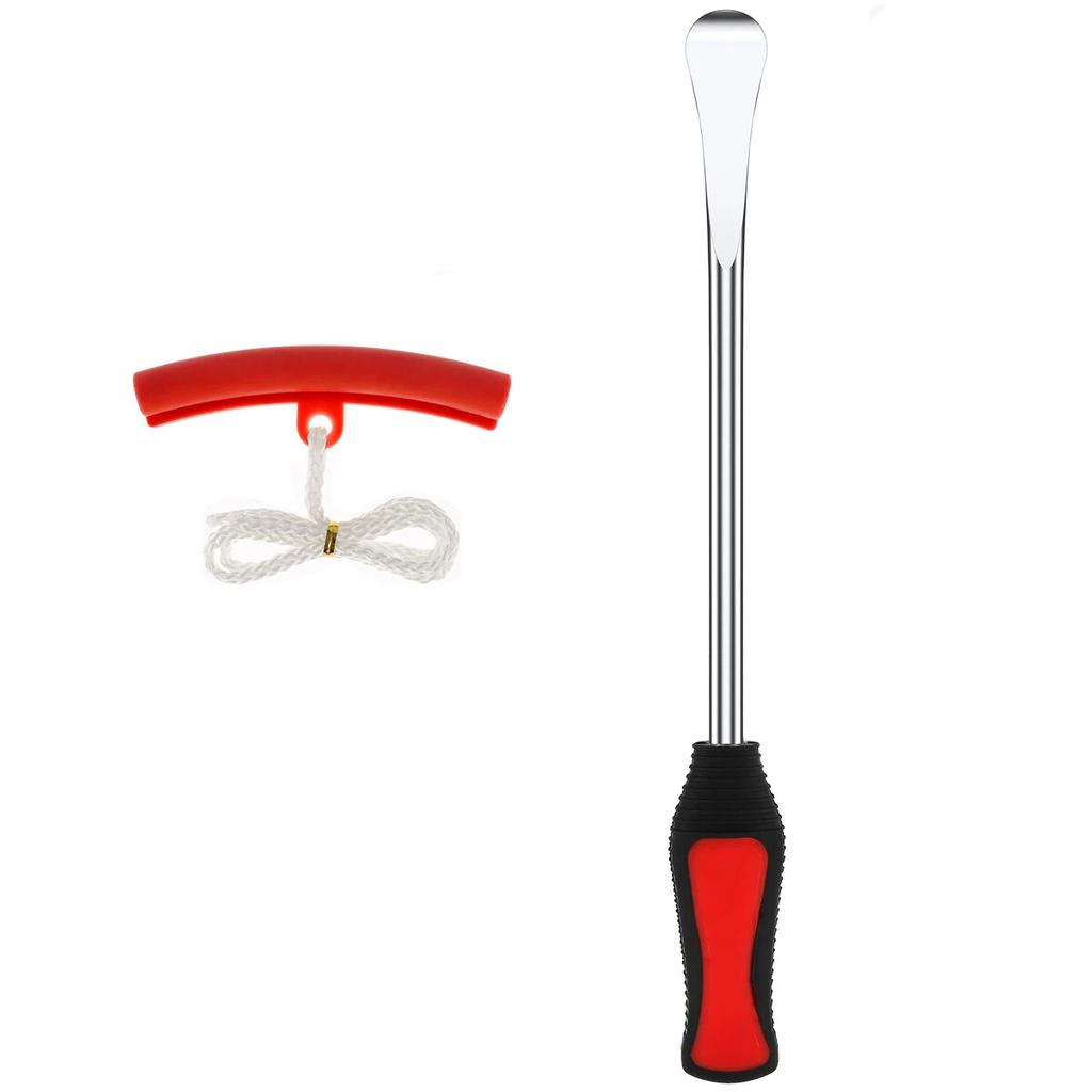 Steel Tire Lever Repair Spoon Set 3/2/1 Piece 14.5-inch Tire Lever Spoon Heavy-duty Motorcycle Tire Replacement Kit