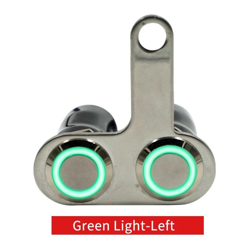 DC12V Stainless Steel Motorcycle Switch ON-OFF Handlebar Adjustable Mount Waterproof Switches Button LED Waterproof Headlight