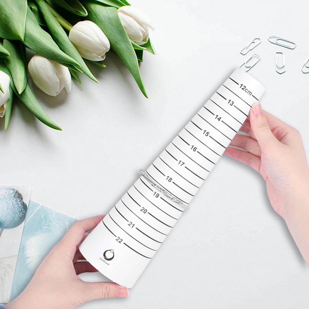 Bracelet Sizer, Bangle DIY Jewelry Making, 12-22cm Portable Travel Size Accurate Convenient