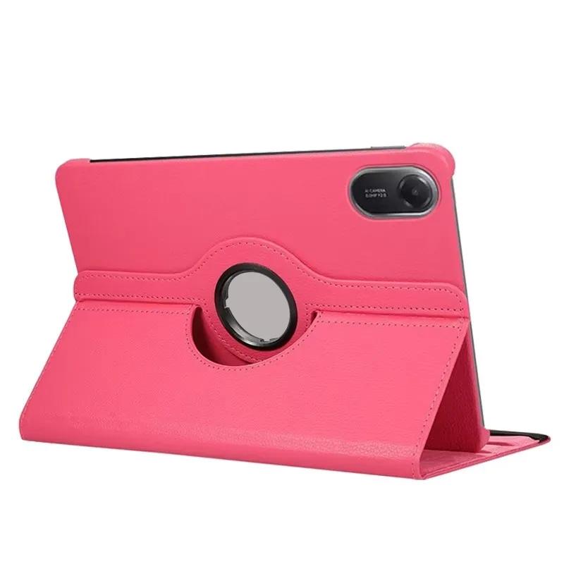 Case For Redmi Pad 2 11 inch 360° Rotating Smart Flip Stand PU Leather Cover Funda for Redmi Pad2 11" Tablet shell