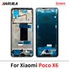 Gehäuse Mittelrahmen LCD Blende Panel Abdeckung für Xiaomi Poco C65 X3 F3 F4 GT M3 M4 Pro 4G 5G M5S X5 X6 Pro