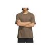 Adidas Comfortable Casual Crew Neck Sport Short Sleeve T-Shirt Men Tops Dark-Olive-Green IW1516