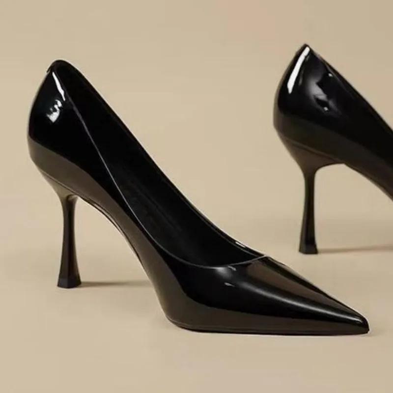 2025 Brand Ladies Shoes Shallow Women's High Heels Best Seller Office and Career Sexy Pointed Toe High Heels Zapatos