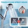 5 Functions Filtered Shower Head, Detachable Bathroom Handheld Shower Head with Holder High Pressure Hand Held Showerhead
