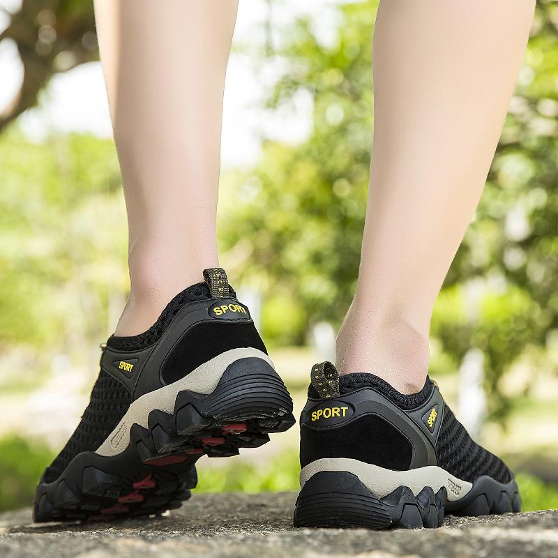 Модная летняя сетчатая мужская уличная обувь — фото 5