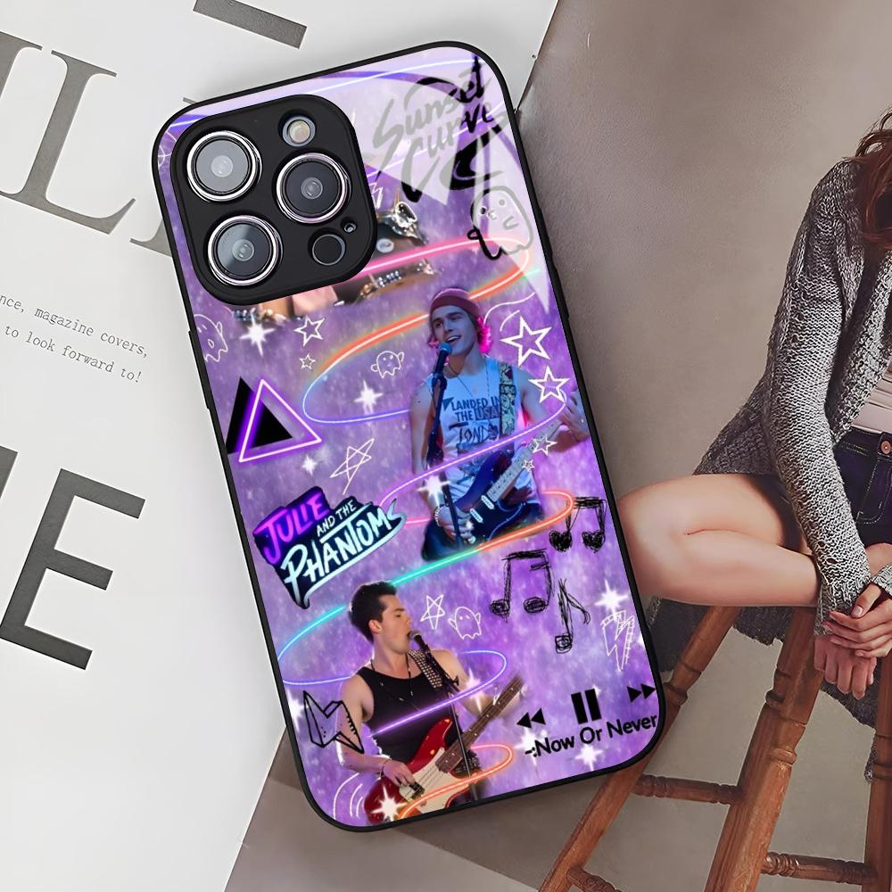 

Julie and the Phantoms Phone Case for Iphone 17 Air 16 15 14 12 11 13 Pro Max Mini Se Puls glass Cover iPhone 14 Pro