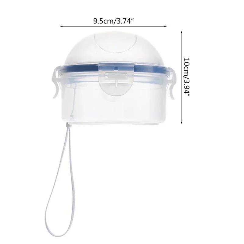 Kitchen Household Food Grade Fresh-keeping Box Vegetable and Fruit Storage Container Microwave Heating Grain Dispenser