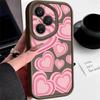 Y2K Retro Gradient Love Hearts Pattern Case For Honor 400 Lite 200 Pro Shockproof Bumper Soft Silicone Cover For Honor X9C Smart X8C