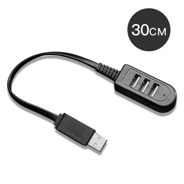 USB Hub 1.1 Multi USB Splitter Adapter Cable 1.1m 1.1m Mini Hub For PC Laptop USB Hab Extender Cable Computer Accessories