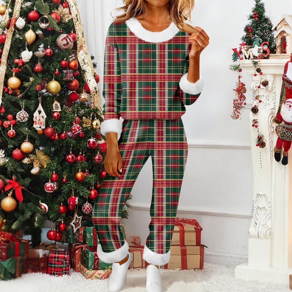 Damenmode Lässig Homewear Mode Lässig Bedruckter Cardigan Hemd Hosen Set