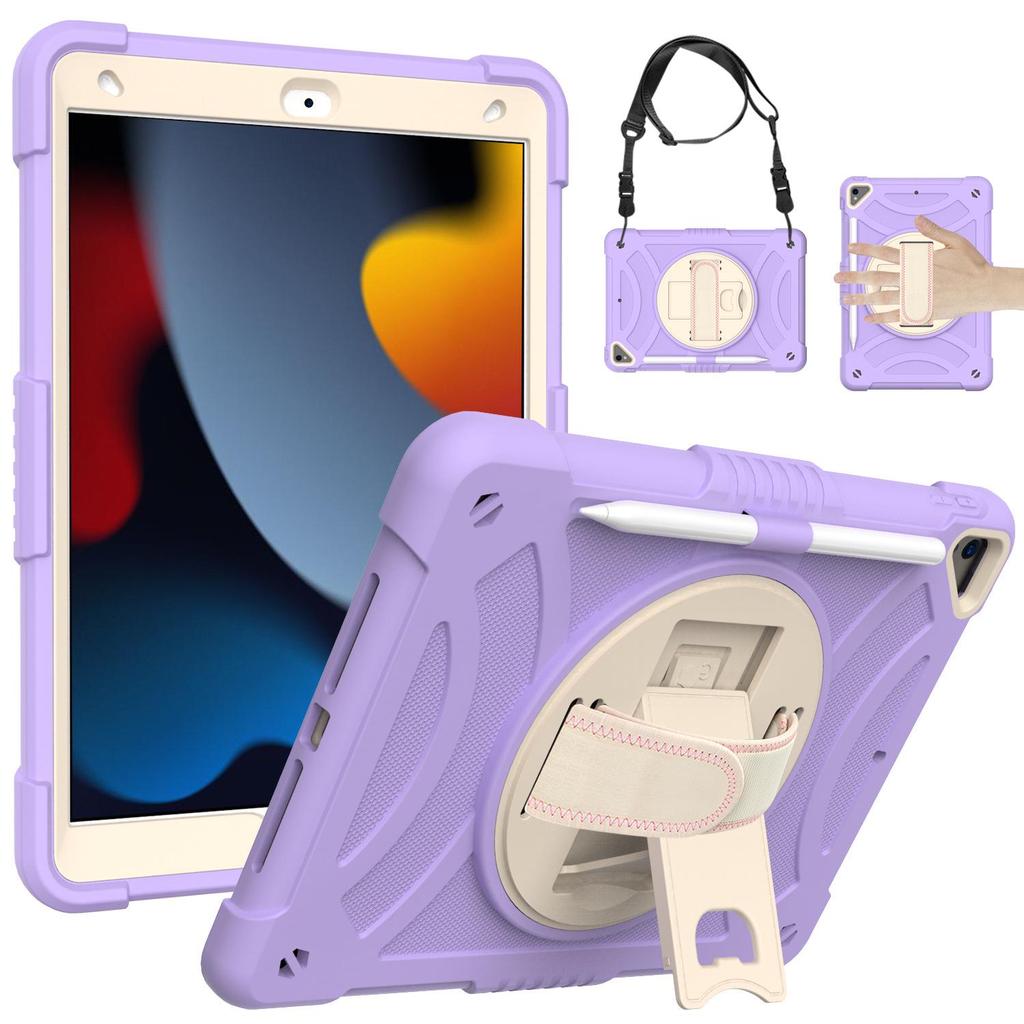 10.2 Silicone Rotating iPad Case for Apple Air3 - Full Coverage, Child-Friendly
