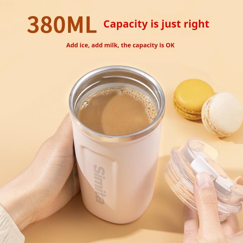 Schmidt Germany Office Square Coffee Cup 304 Stainless Steel Insulated for Cold And Hot Beverages Creative Business Design