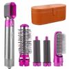Multifunctional 5-in-1 Hot Air Comb & Automatic Curling Iron for Styling & Drying