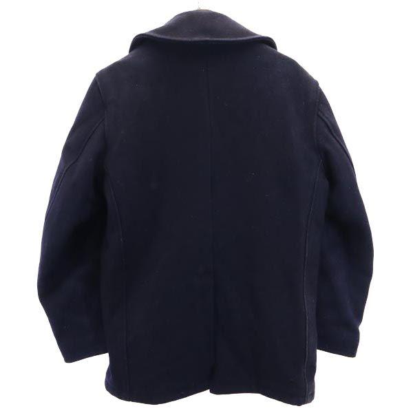 GOLDEN FLEECE Made in USA pea coat 40 Navy Men's Used