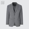 Uniqlo Japan Stretch Wool Slim Jacket  Can Be Set Up 