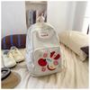 The New Schoolbag Is High-value, Fresh, Sweet and Cute. Apple Backpack Is Lightweight for Junior and High School Students. Spring Outing Backpack.