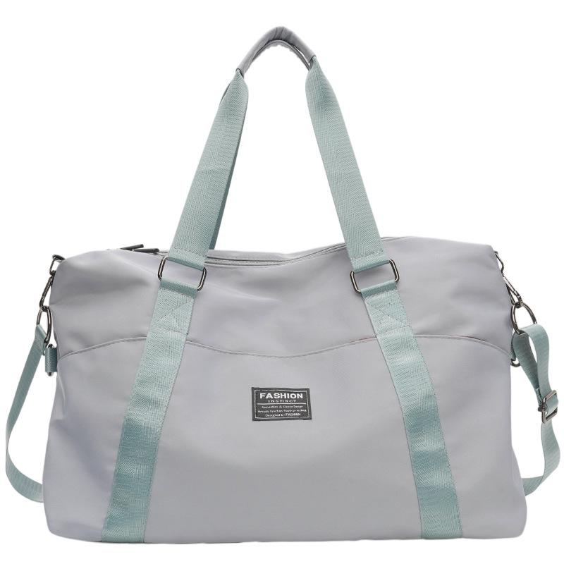 Men and Women Same Style Multi-pocket Travel Lightweight Storage Handheld Travel Bag Sports Gym Bag Can Be Used To Pull Rod