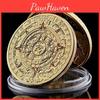 Calendar Maya Art Aztec Prophecy Culture Commemorative Coin Collectibles