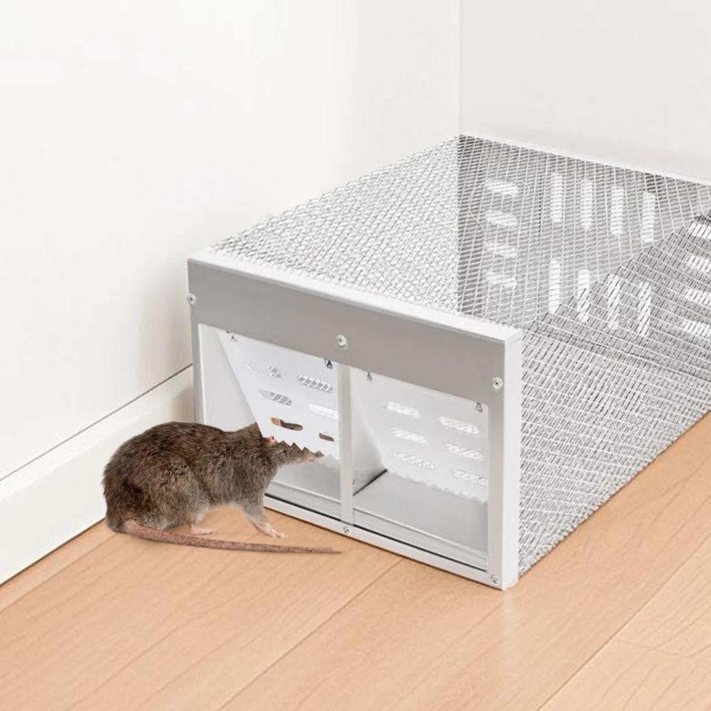 Humane Rat Trap Live Chipmunk Cage Trap For Indoor And Outdoor Small Rodent Animal Mouse Vole Chipmunk Hamsters Live Cage Catch And Release